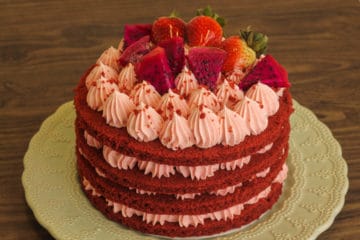 BAKELS EGGFREE RED VELVET TREAT CAKE MIX