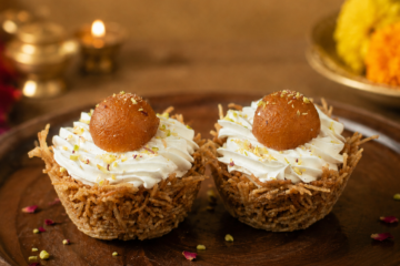 Mawa Kulfi Mousse Nest