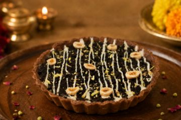 Chocolate Barfi Tart