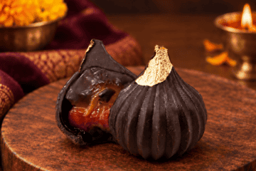 Zesty Berry Chocolate Modak